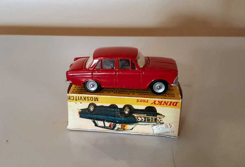 Illustration for article titled Dinky Moskvitch restoration
